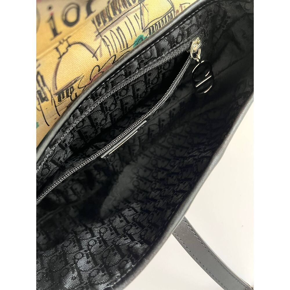Vintage Dior Paris 50’s saddle bag - Picture 6 of 13